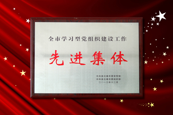 我公司黨委被表彰為“全市學(xué)習(xí)型黨組織建設(shè)工作先進集體”